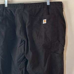 Black Carhartt Original Fit Pants Size 18 Short
